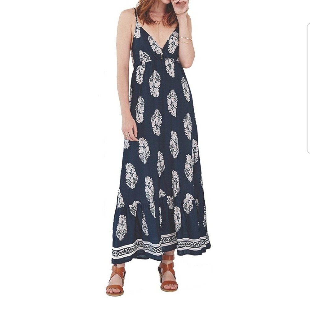 Cupshe feather print sun dress